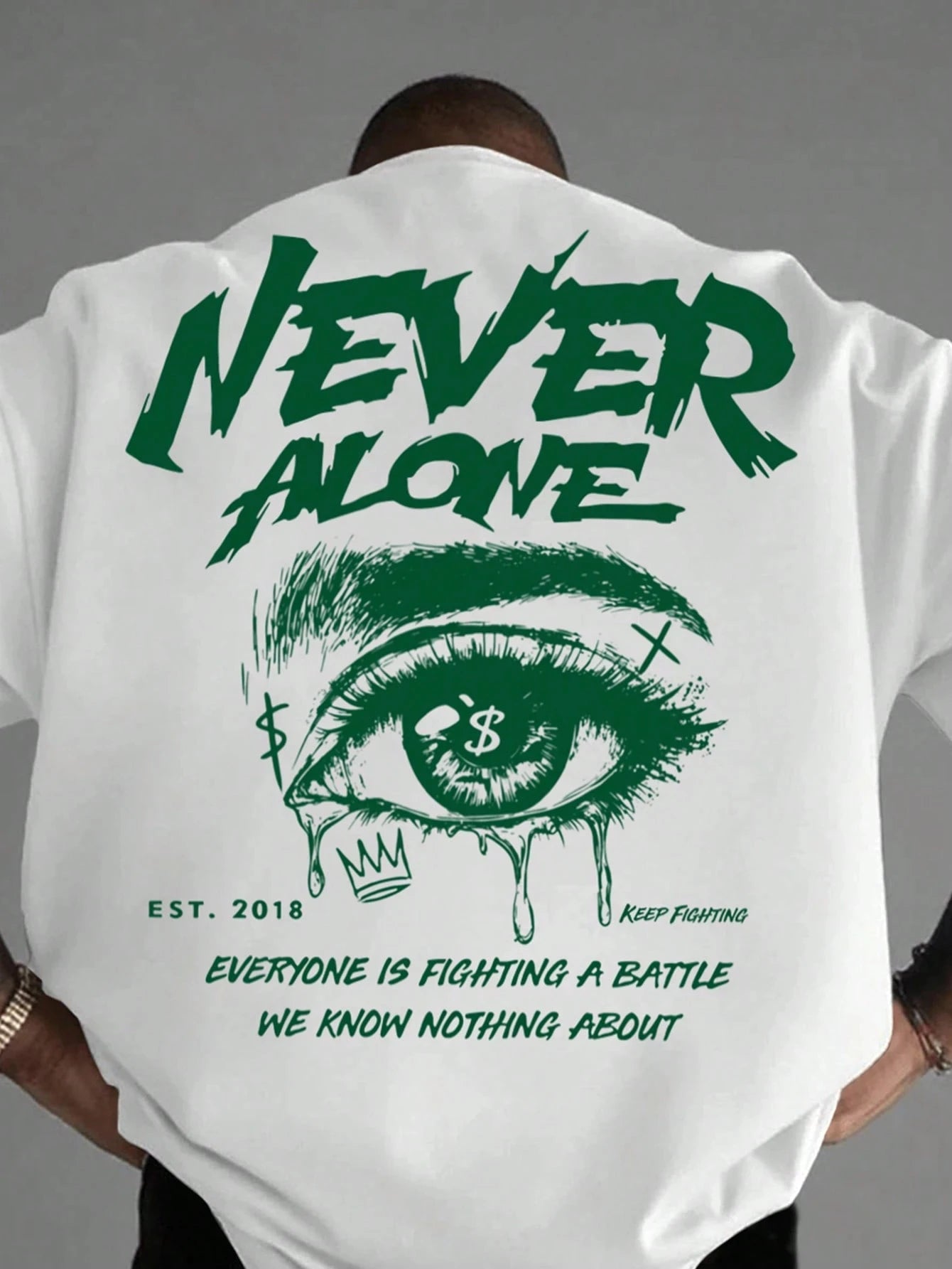 Never Alone Luxe-Tee