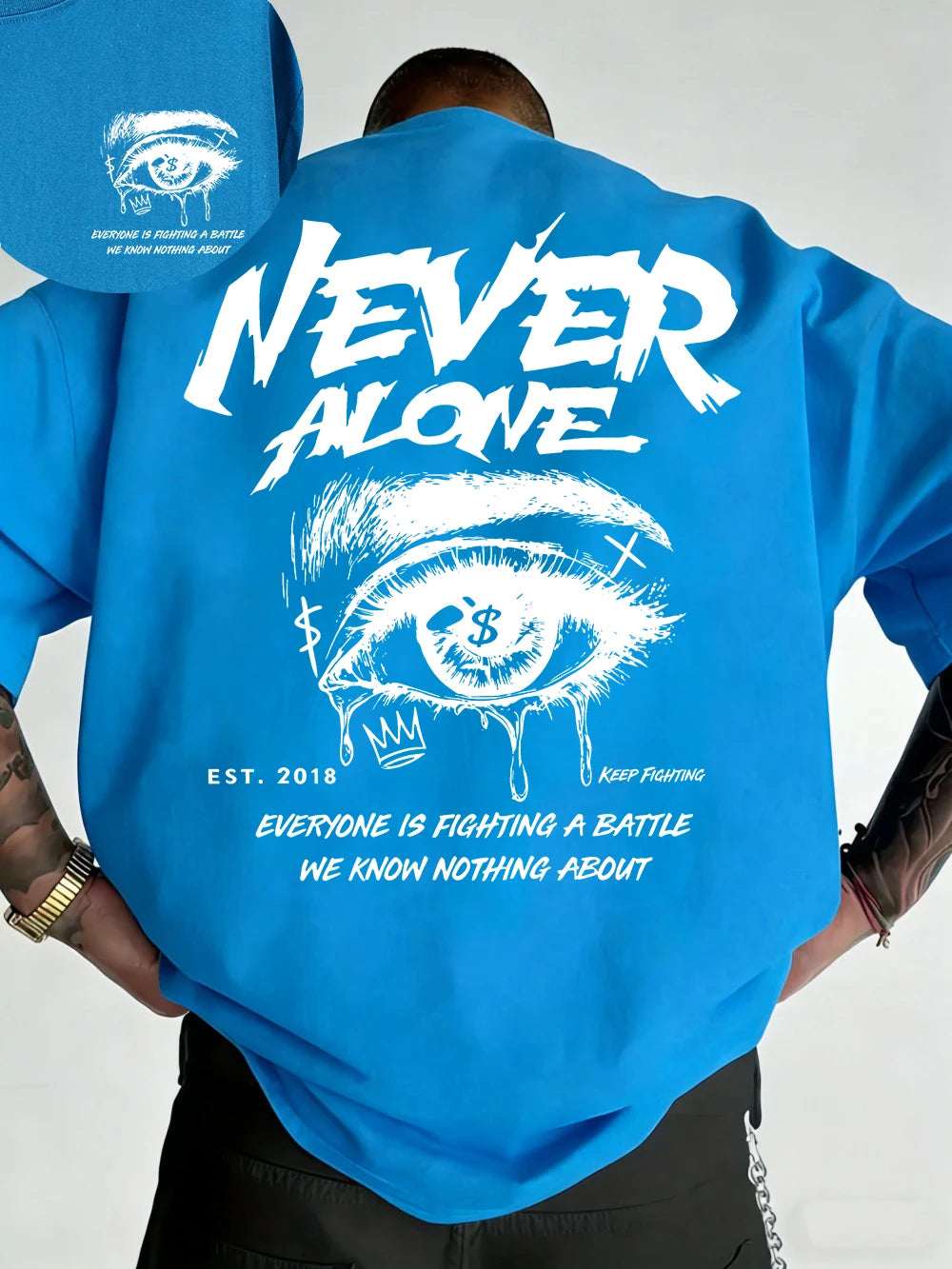 Never Alone Luxe-Tee