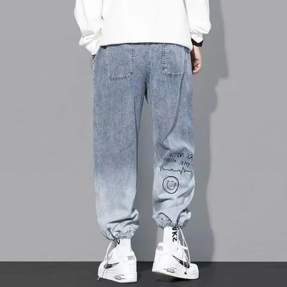Korean Baggy Luxe-Graffiti
