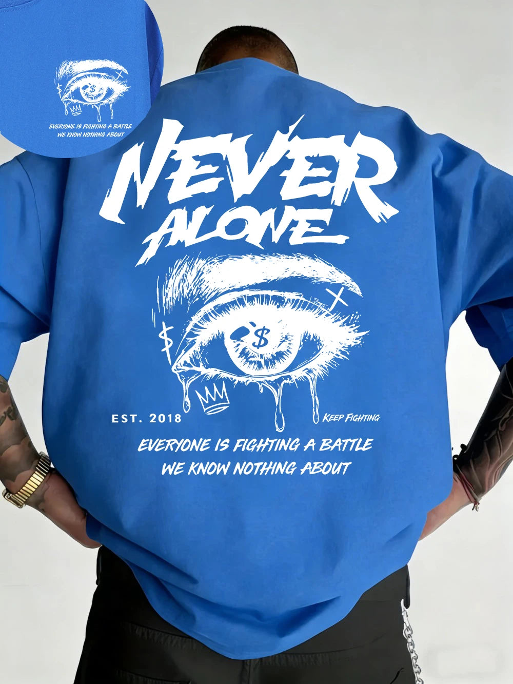 Never Alone Luxe-Tee