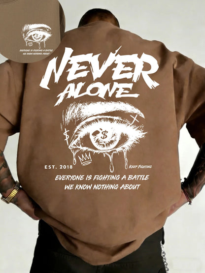 Never Alone Luxe-Tee