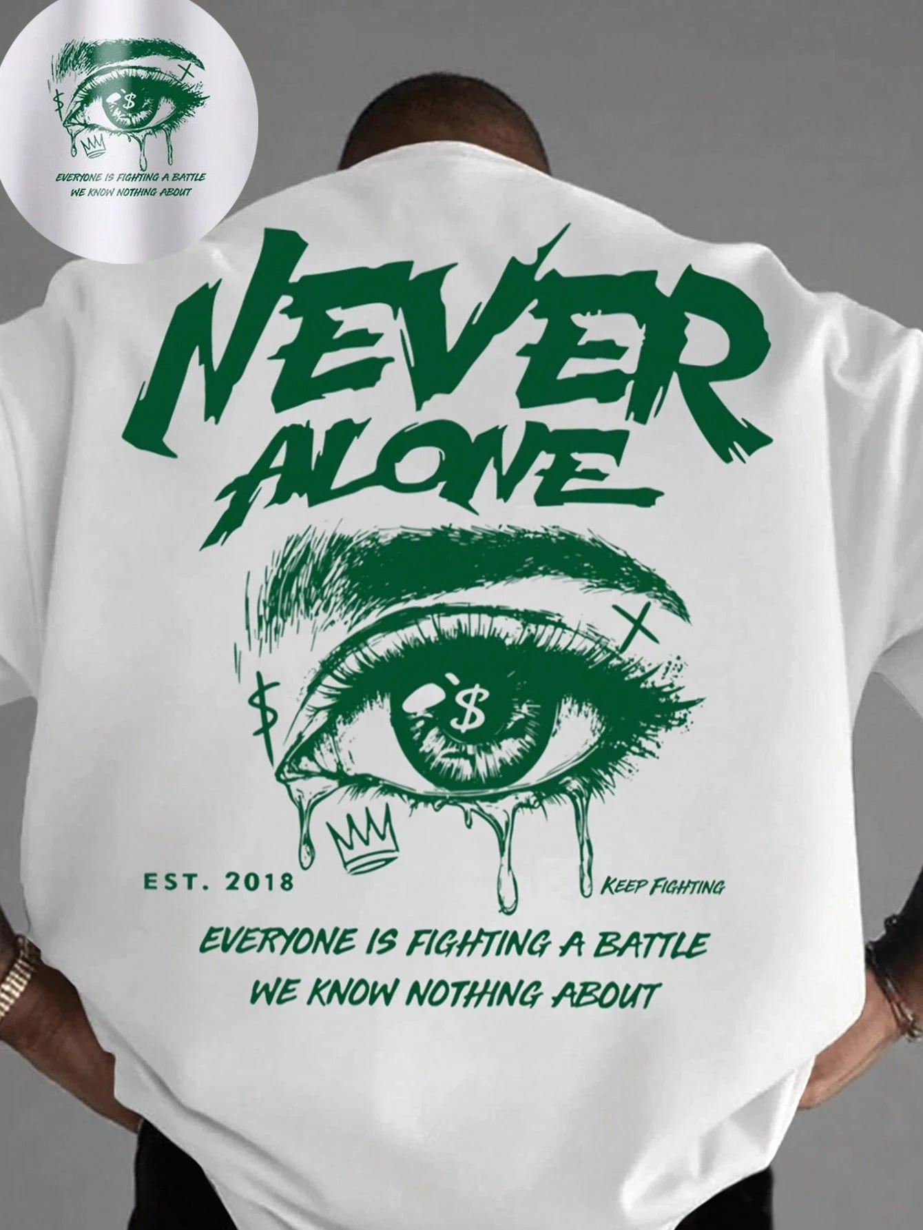 Never Alone Luxe-Tee