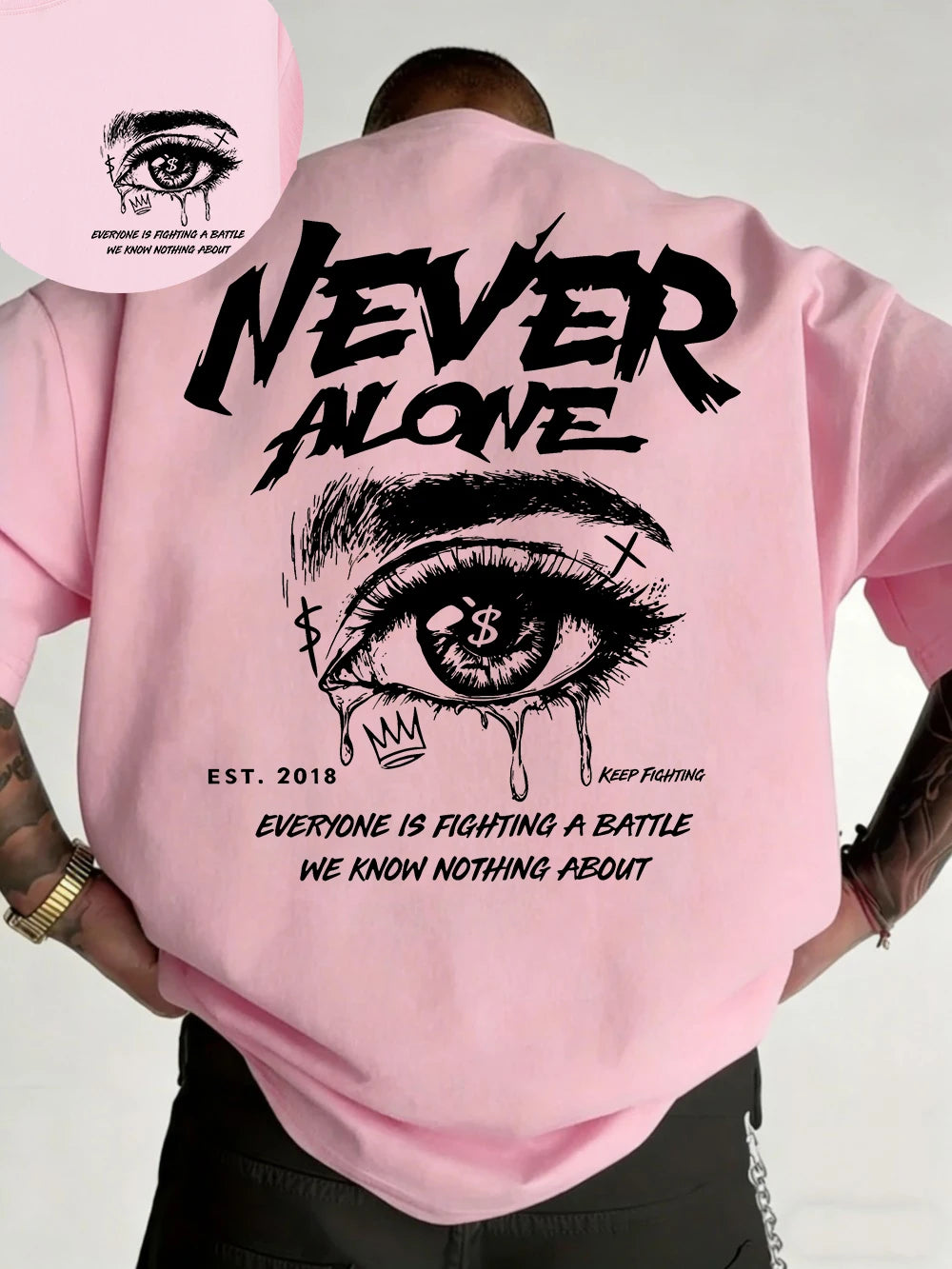 Never Alone Luxe-Tee