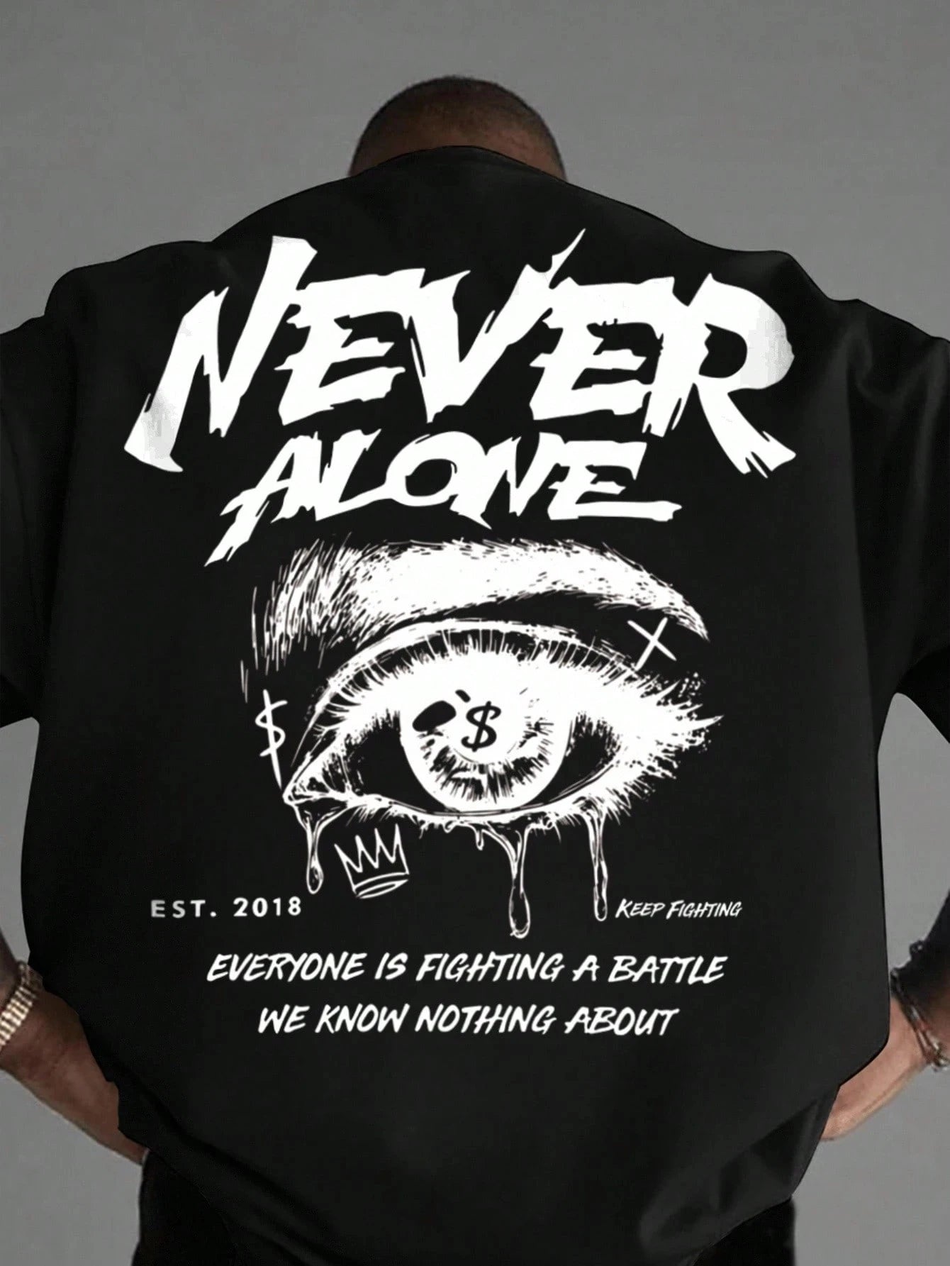Never Alone Luxe-Tee