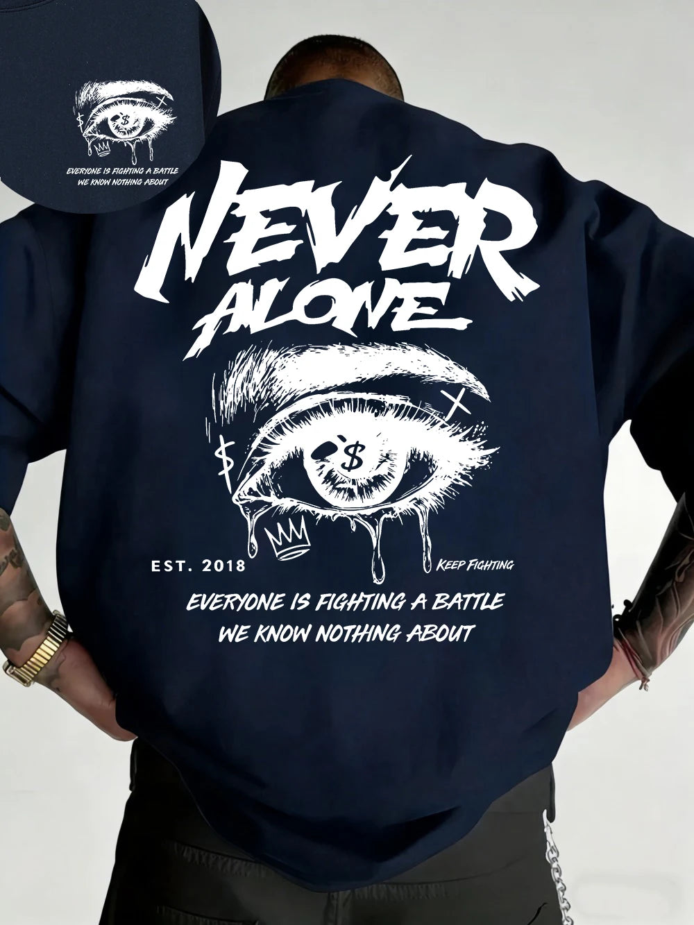 Never Alone Luxe-Tee