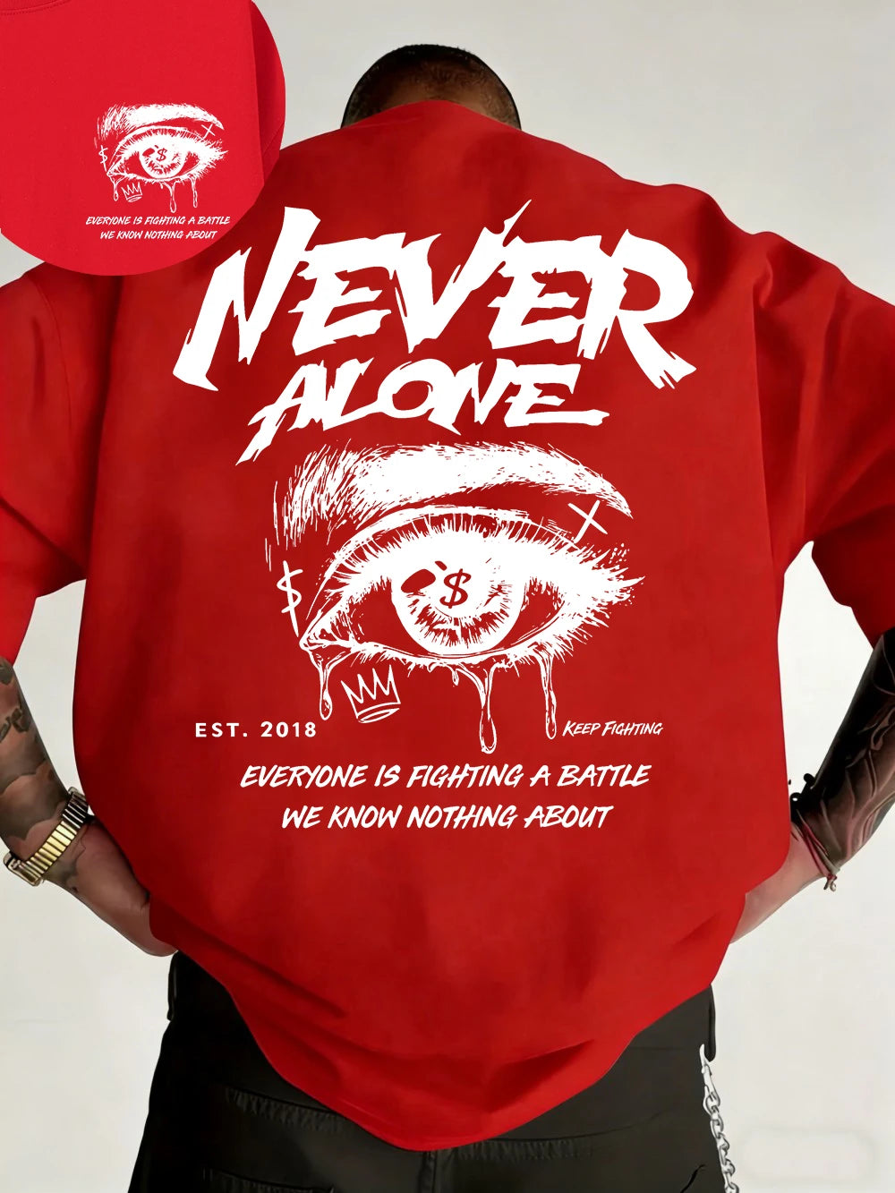 Never Alone Luxe-Tee