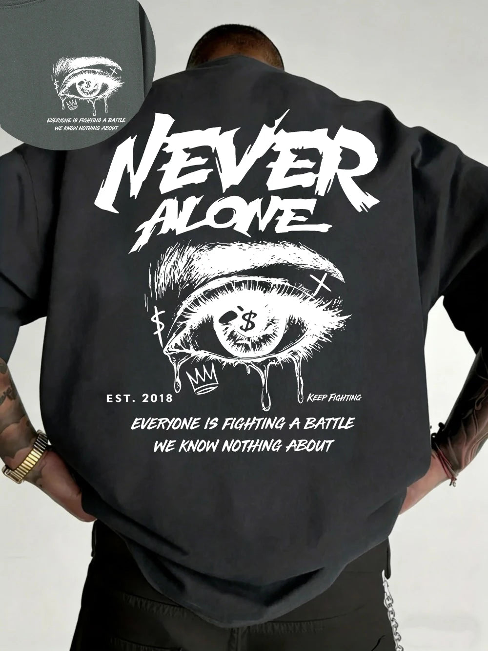 Never Alone Luxe-Tee