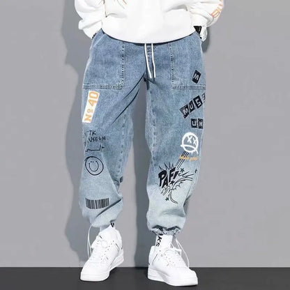 Korean Baggy Luxe-Graffiti