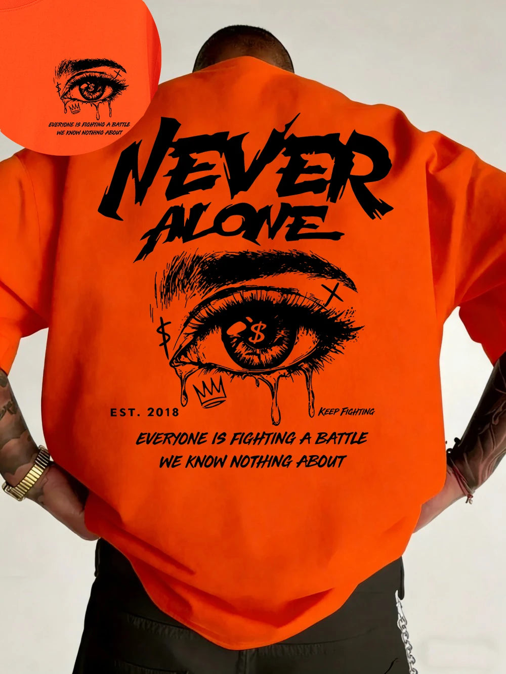 Never Alone Luxe-Tee