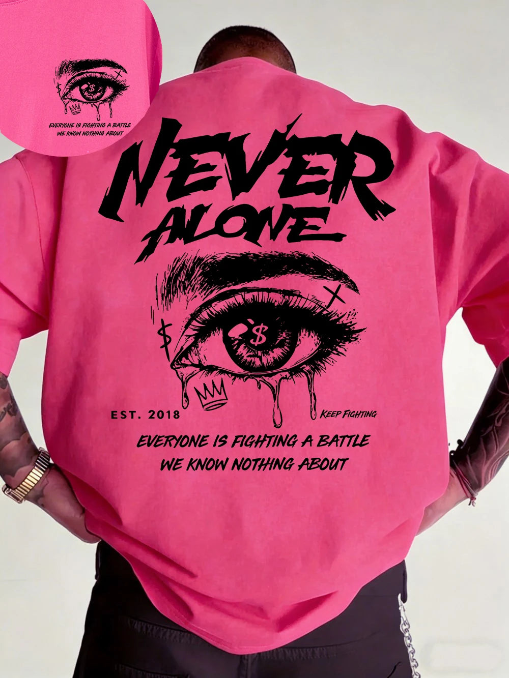 Never Alone Luxe-Tee